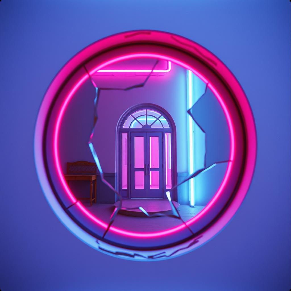 PLASTIC FACES – THE UI TRAP by VJ the AiMan — cover artwork