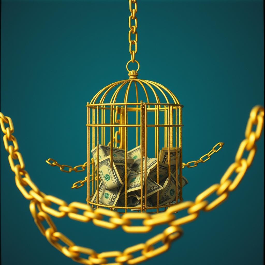RICH PROBLEMS – THE COST OF POWER by VJ the AiMan — cover artwork