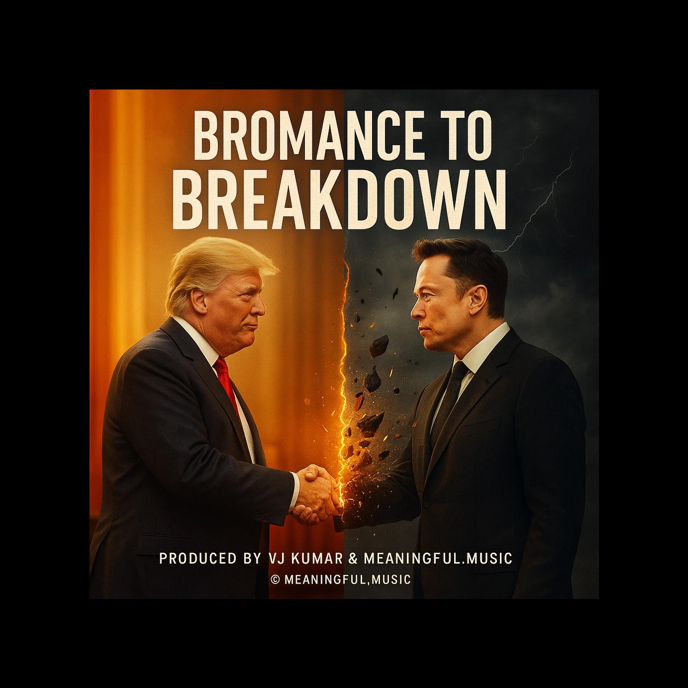 Collision of Titans – Trump vs Musk by VJ the AiMan — cover artwork