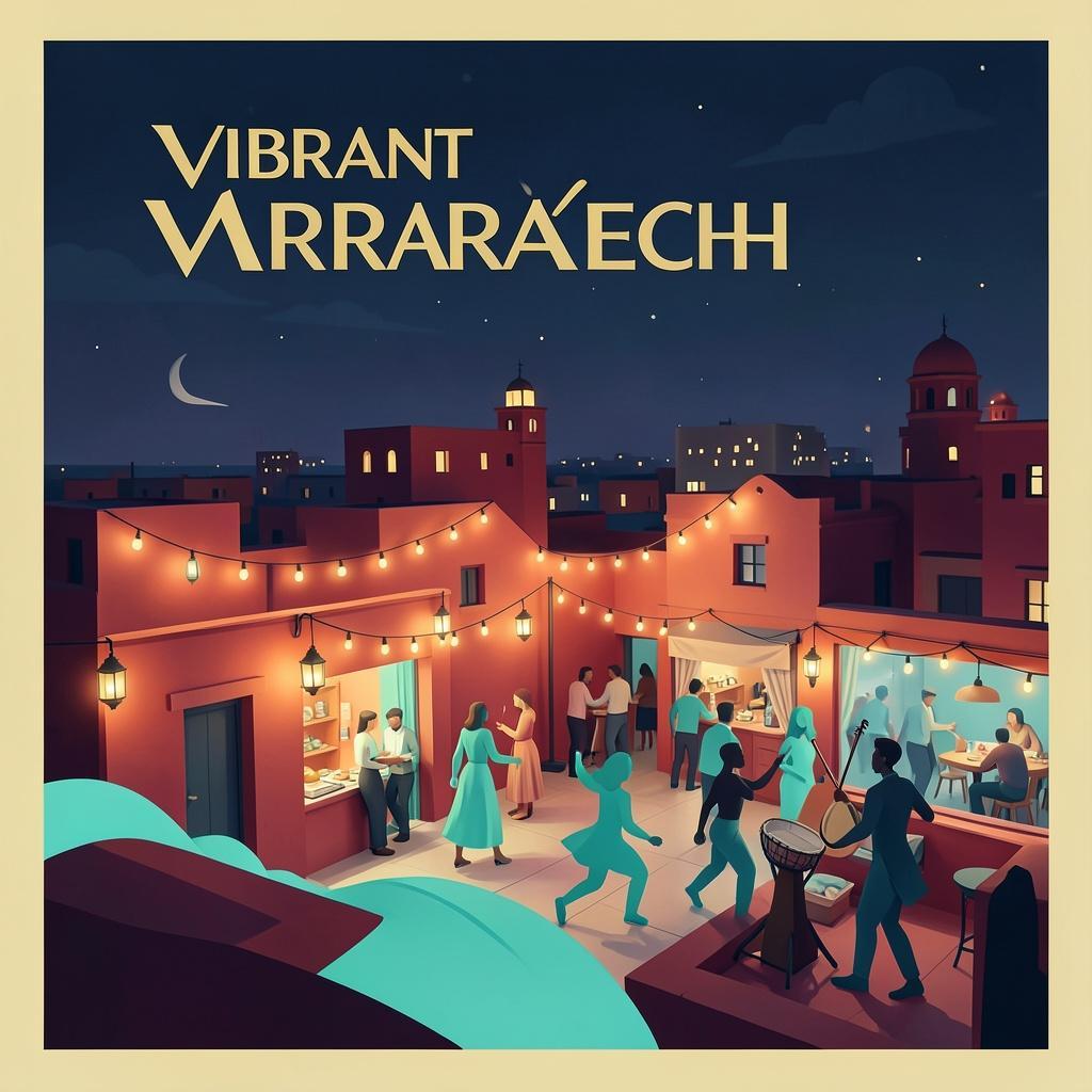 Yalla Marrakech by VJ the AiMan — cover artwork