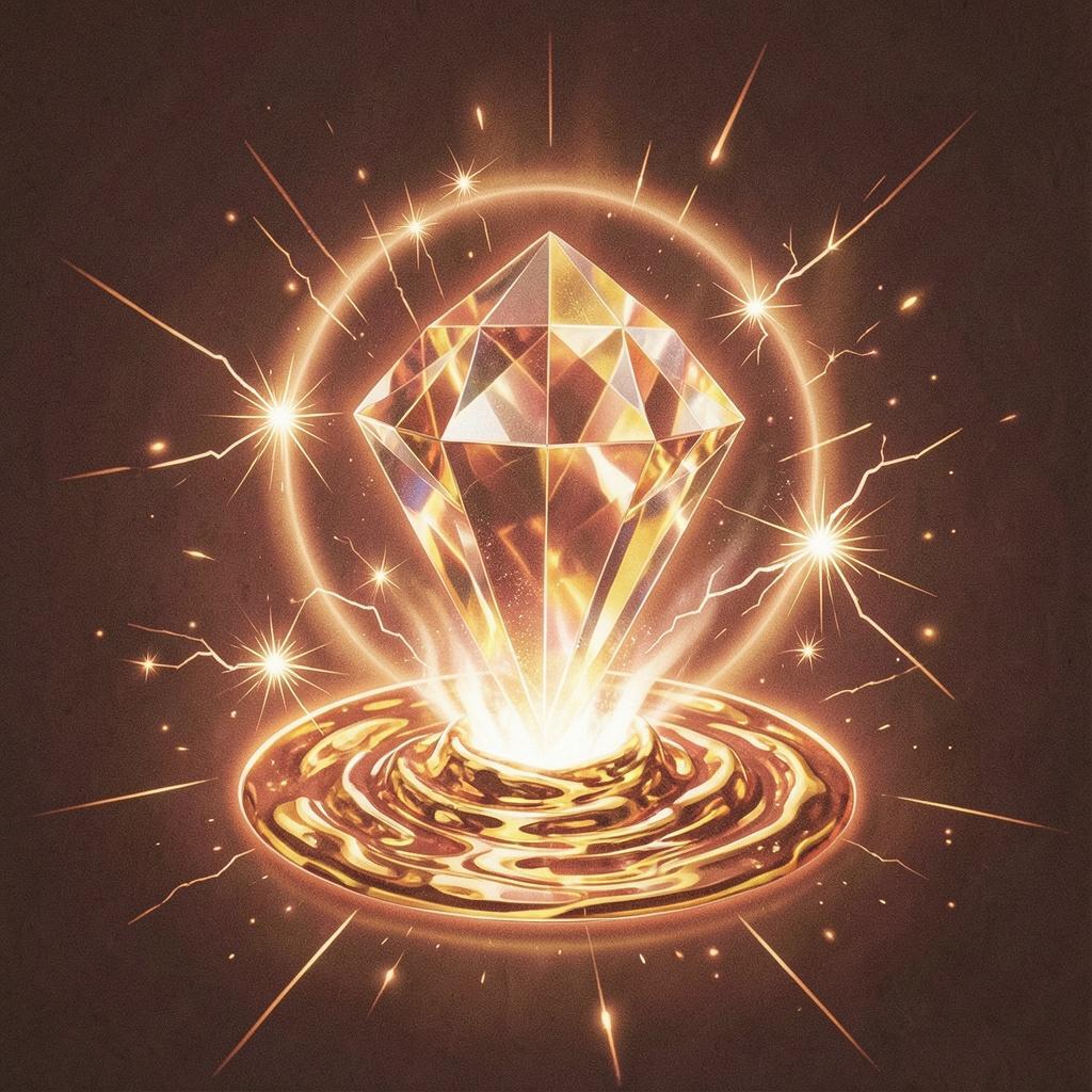 Pressure Makes the Diamond by VJ the AiMan — cover artwork
