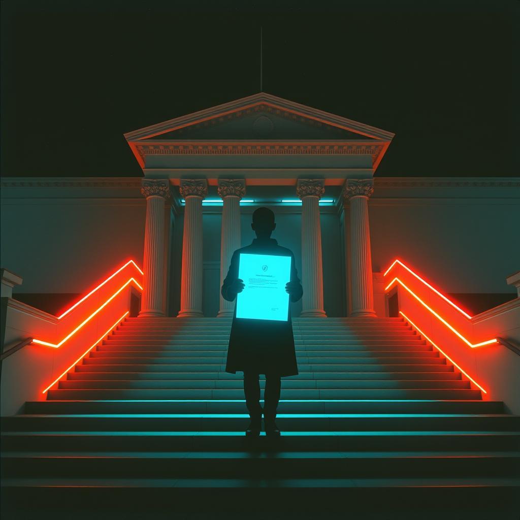 Respect the Law, Demand Justice by VJ the AiMan — cover artwork