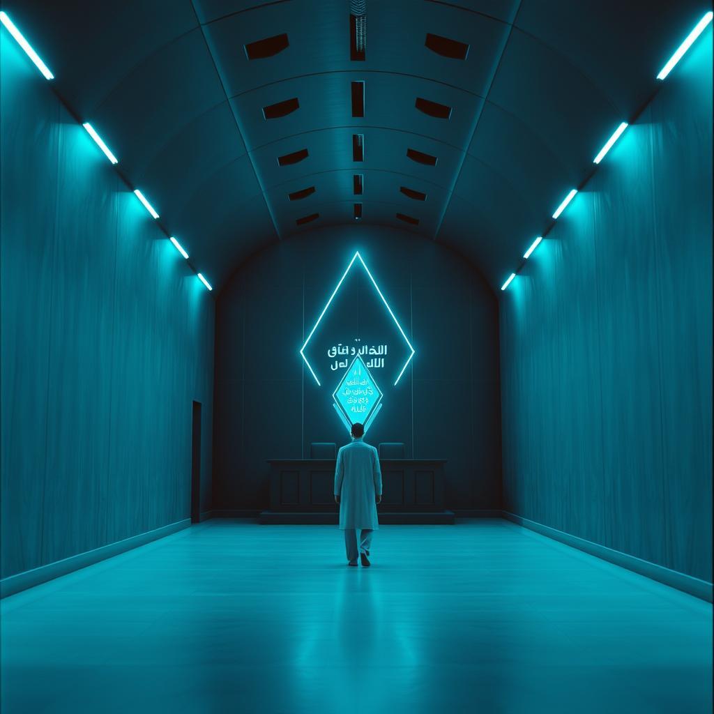 Courtroom Calm by VJ the AiMan — cover artwork