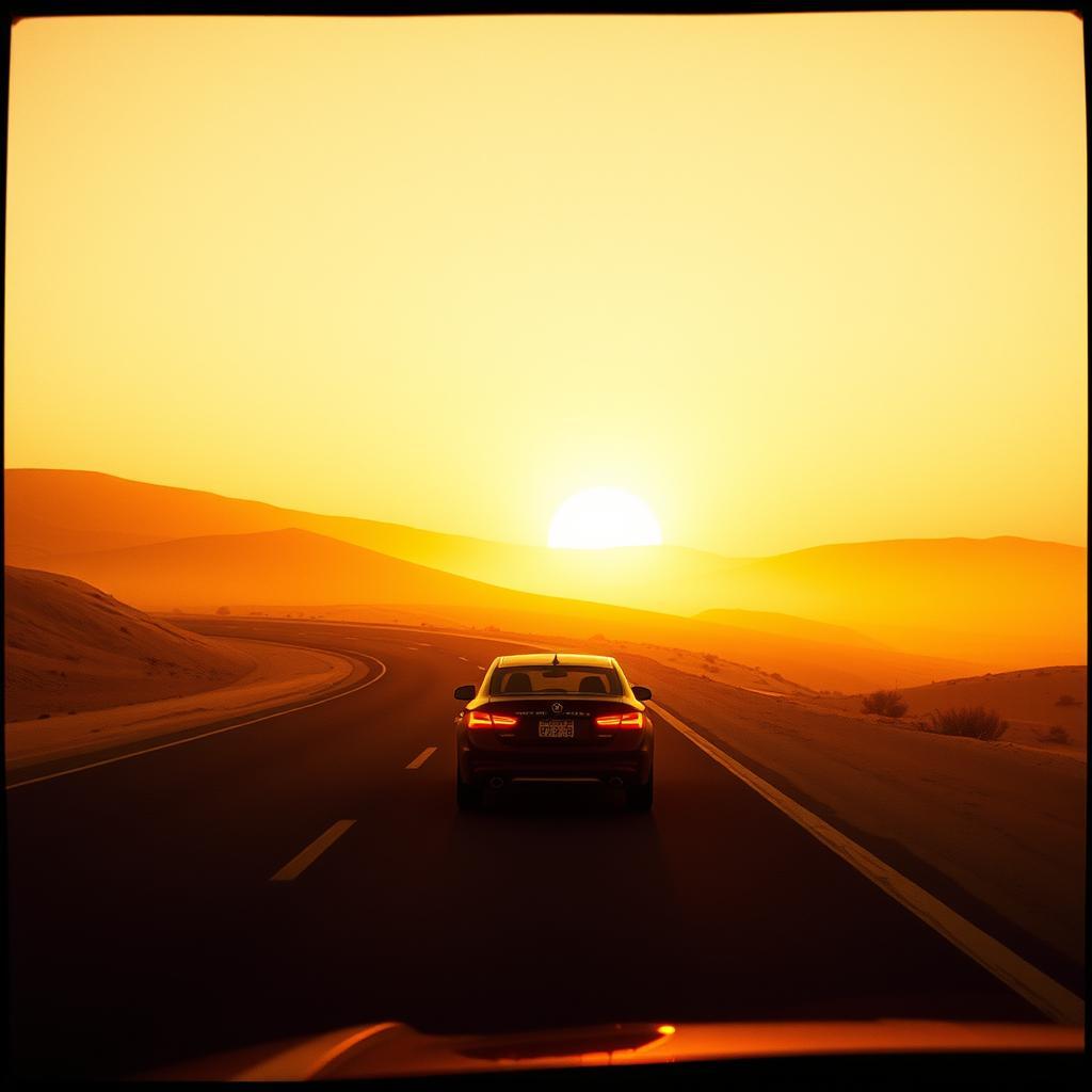 Desert Dawn Drive by VJ the AiMan — cover artwork