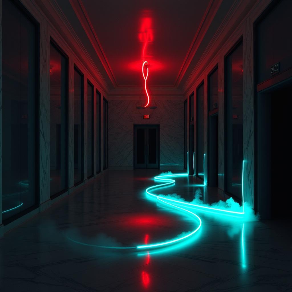 Courts of Smoke and Mirrors by VJ the AiMan — cover artwork