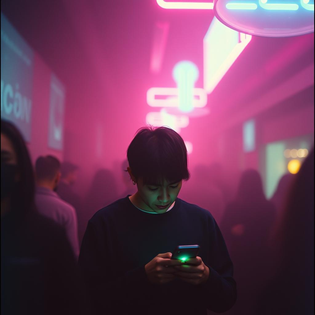 Lonely in a Crowd by VJ the AiMan — cover artwork