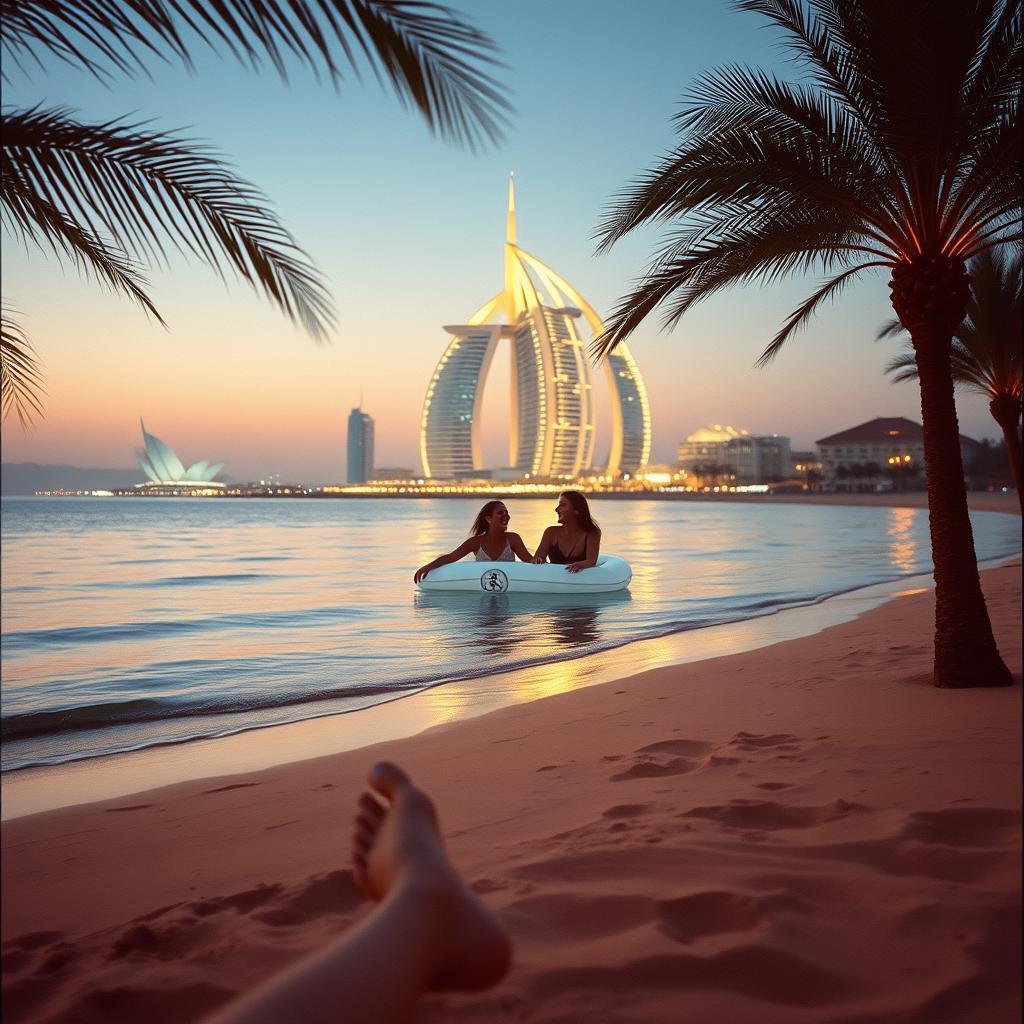 Palm Jumeirah Nights – ليالي النخلة by VJ the AiMan — cover artwork