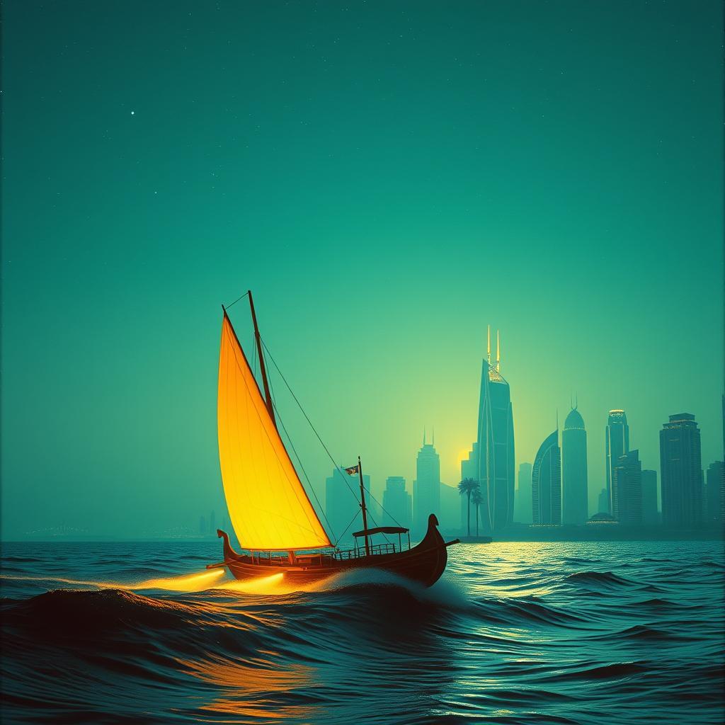Sail of the City – شراع المدينة by VJ the AiMan — cover artwork