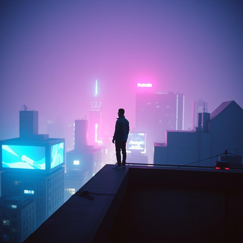 Awake in a Sleeping World by VJ the AiMan — cover artwork