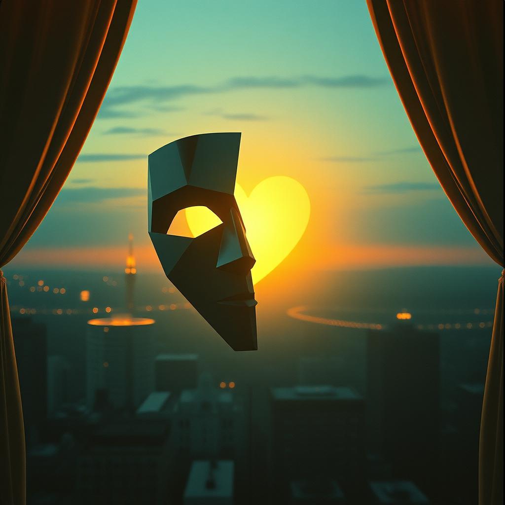 Masks Fall in Time by VJ the AiMan — cover artwork
