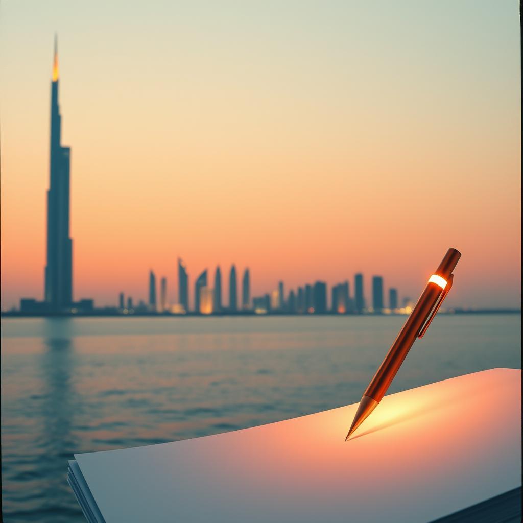 Ink on Paper, Light in the Sky by VJ the AiMan — cover artwork