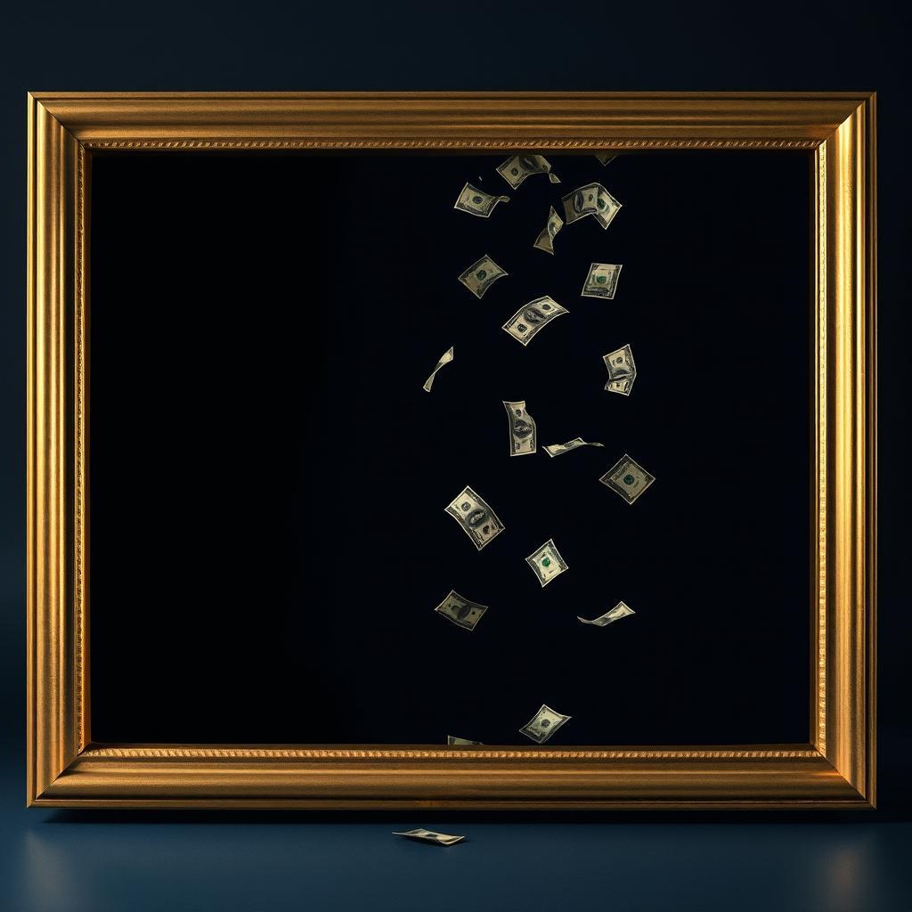 Stolen Money, Sponsored Smiles by VJ the AiMan — cover artwork