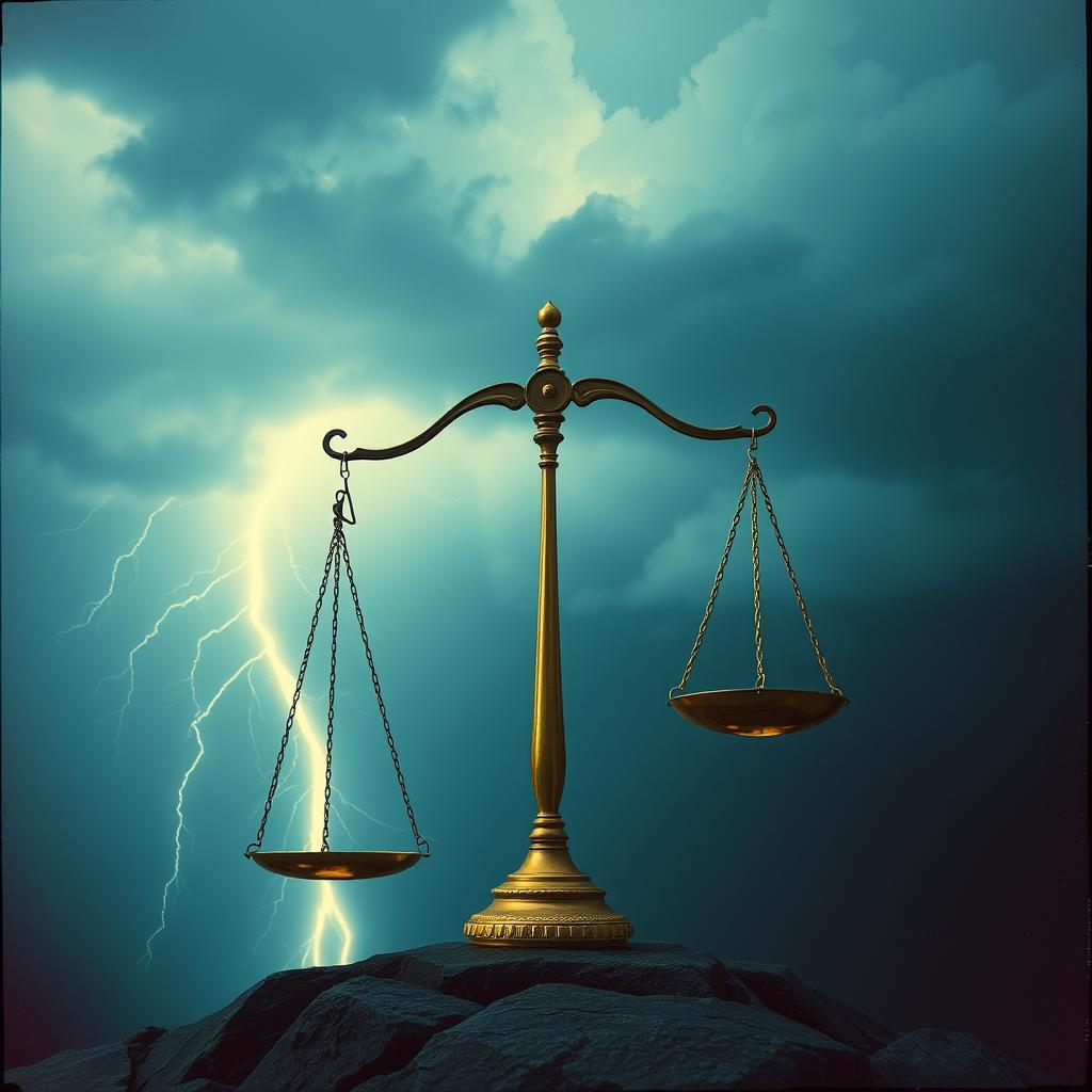 Justice Moves Slow but Hits Hard by VJ the AiMan — cover artwork