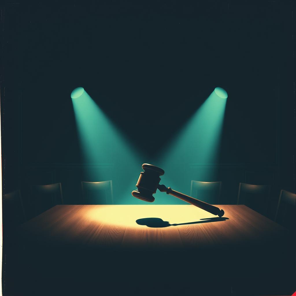 Courtroom of Conscience – محكمة الضمير by VJ the AiMan — cover artwork