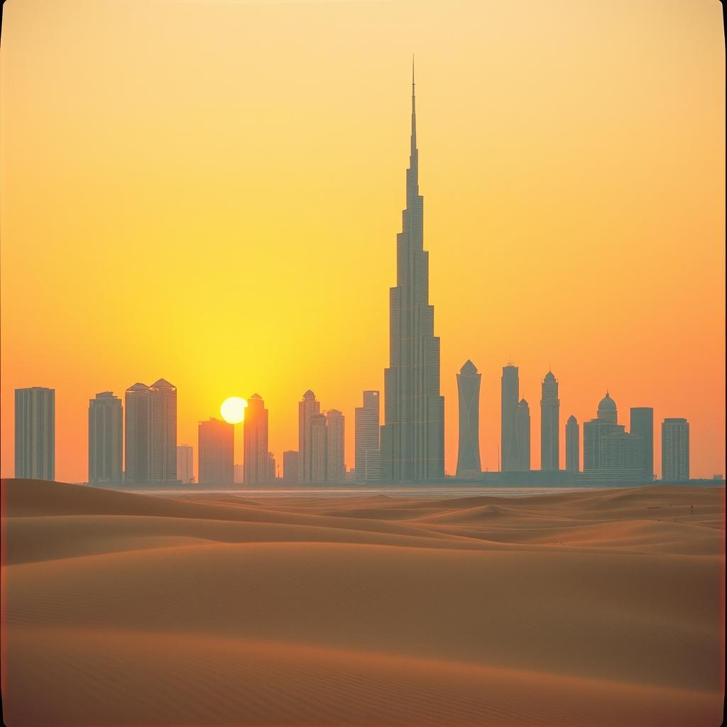 Dubai Dares to Do Something Rare by VJ the AiMan — cover artwork