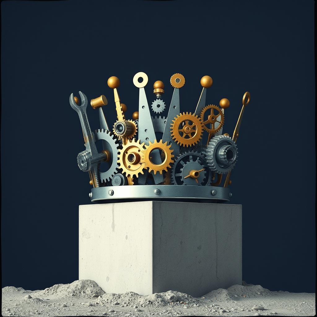 Blue-Collar Crown by VJ the AiMan — cover artwork