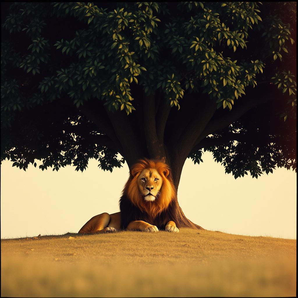 Lions Walk Quiet by VJ the AiMan — cover artwork