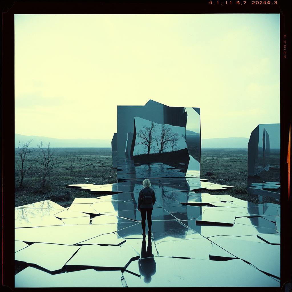 Mirrors & Masks by VJ the AiMan — cover artwork