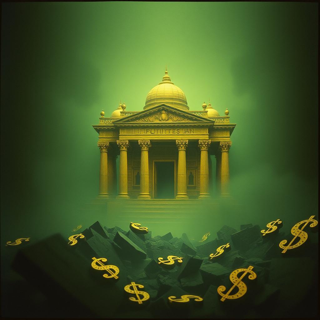 GREED IS THE RELIGION by VJ the AiMan — cover artwork