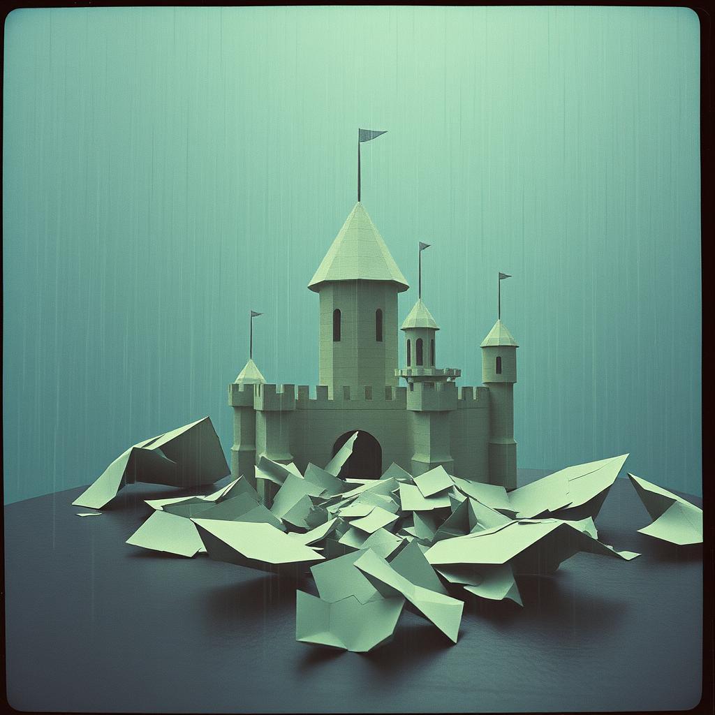Paper Castles Fall by VJ the AiMan — cover artwork
