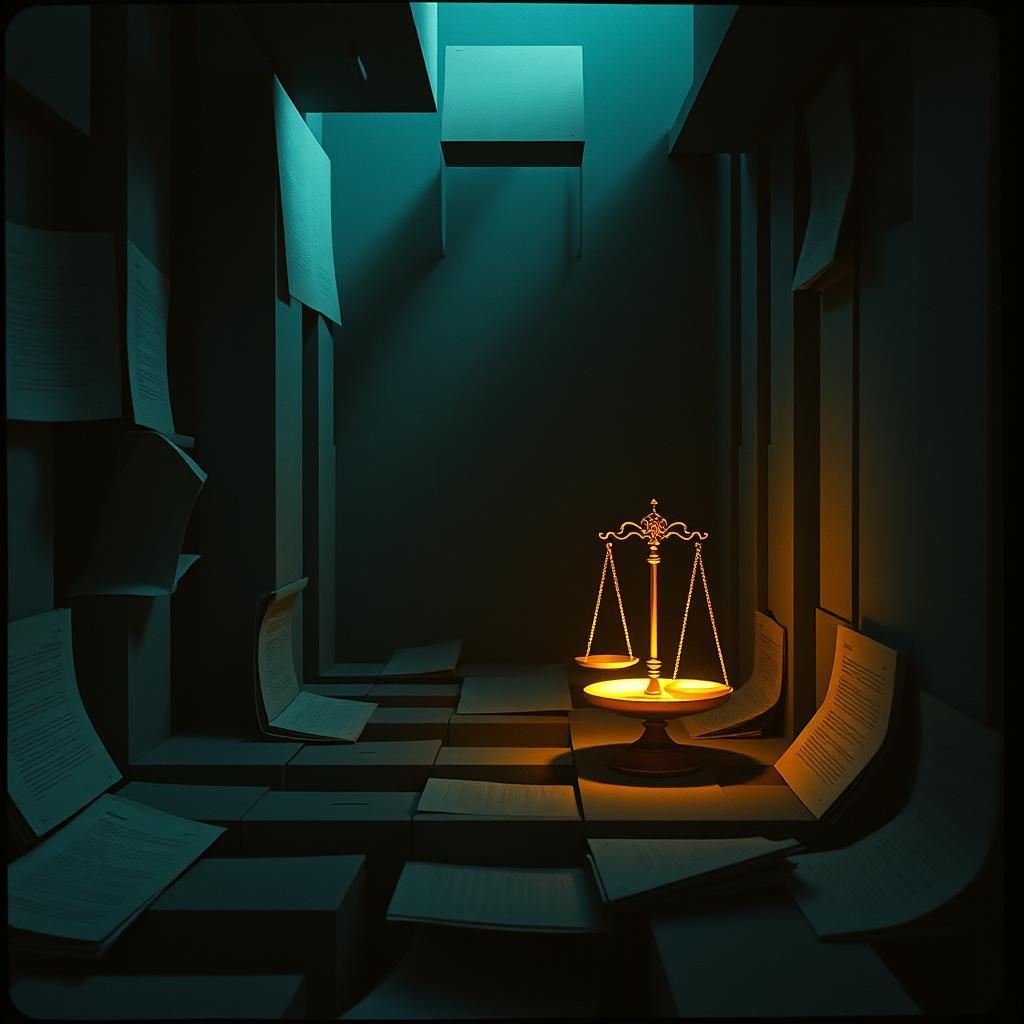 Justice in the Shadows by VJ the AiMan — cover artwork