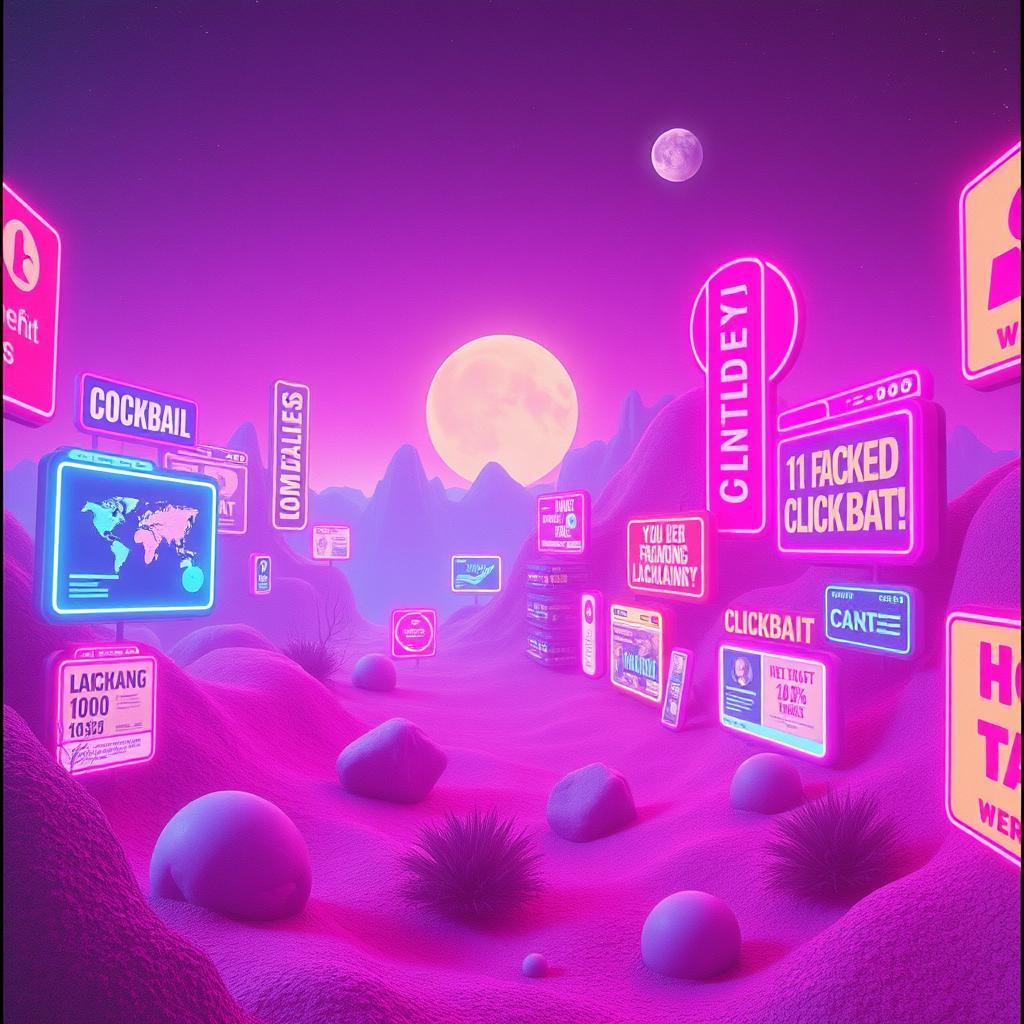 Clickbait Nation by VJ the AiMan — cover artwork