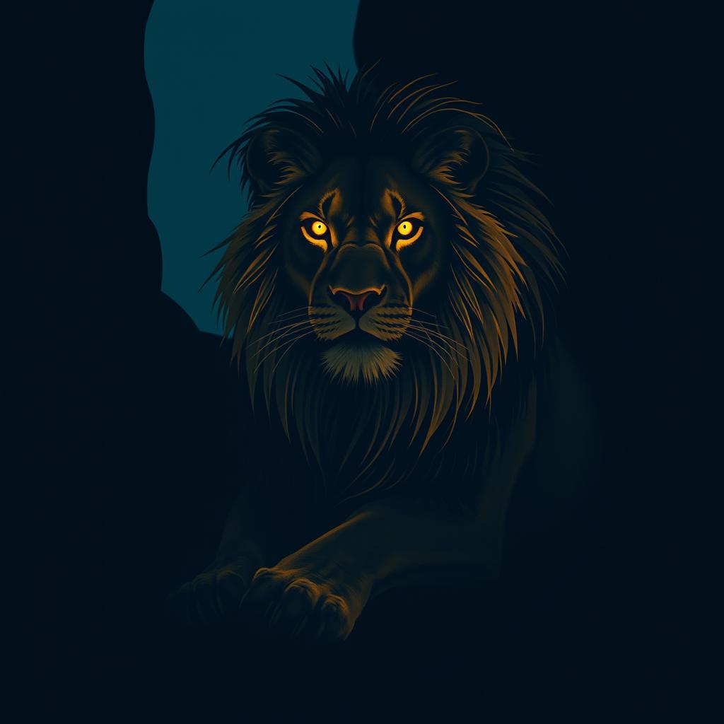 Eyes of the Lion by VJ the AiMan — cover artwork
