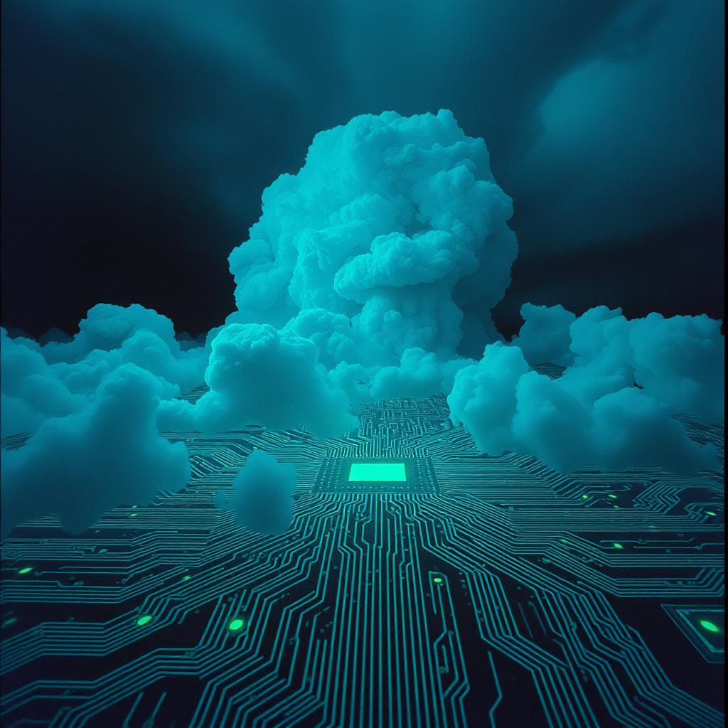 Storm in the Circuit by VJ the AiMan — cover artwork