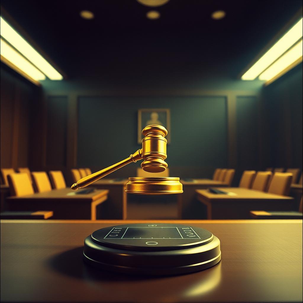Digital Courtroom by VJ the AiMan — cover artwork
