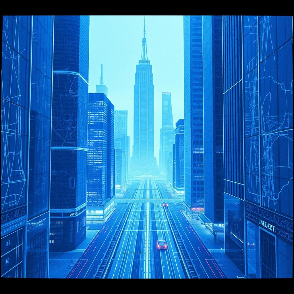 Blueprints of Tomorrow by VJ the AiMan — cover artwork