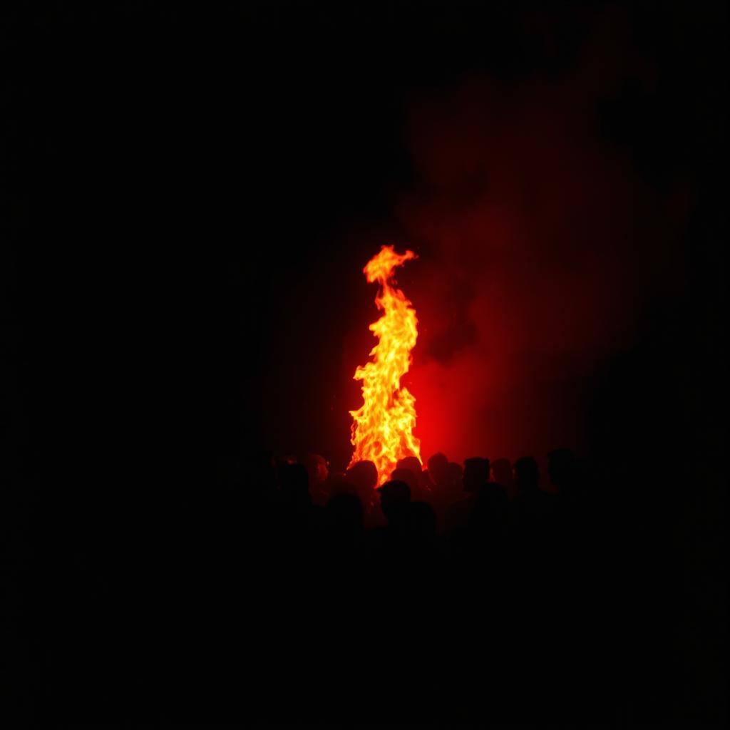 One Fire, Seven Shadows by VJ the AiMan — cover artwork