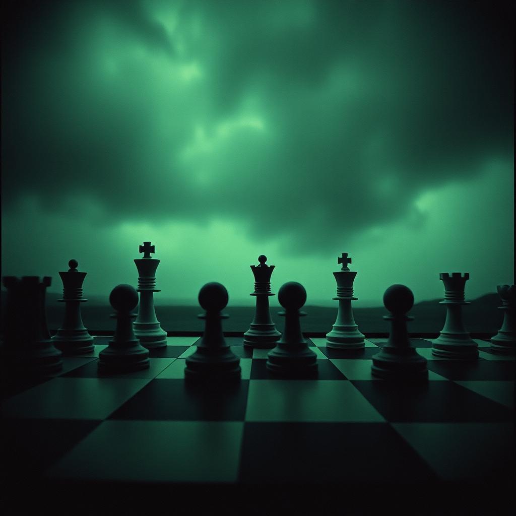 Superpower Chessboard by VJ the AiMan — cover artwork