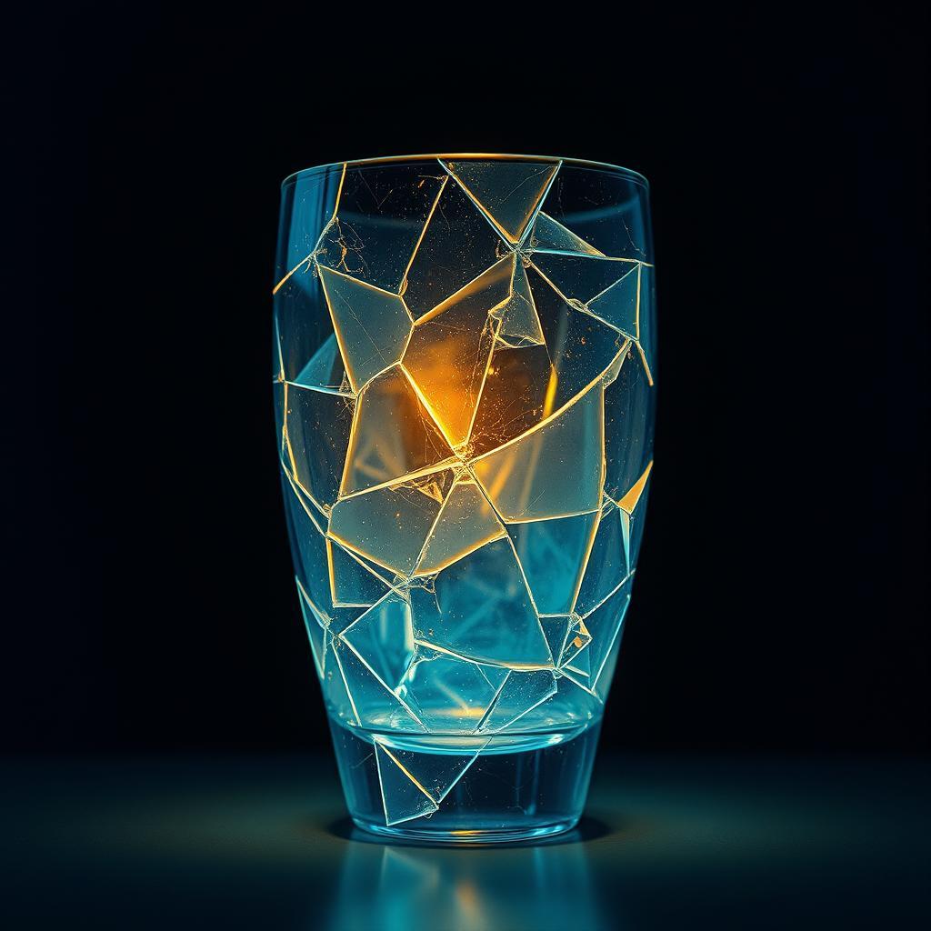 Cracks Make the Light by VJ the AiMan — cover artwork