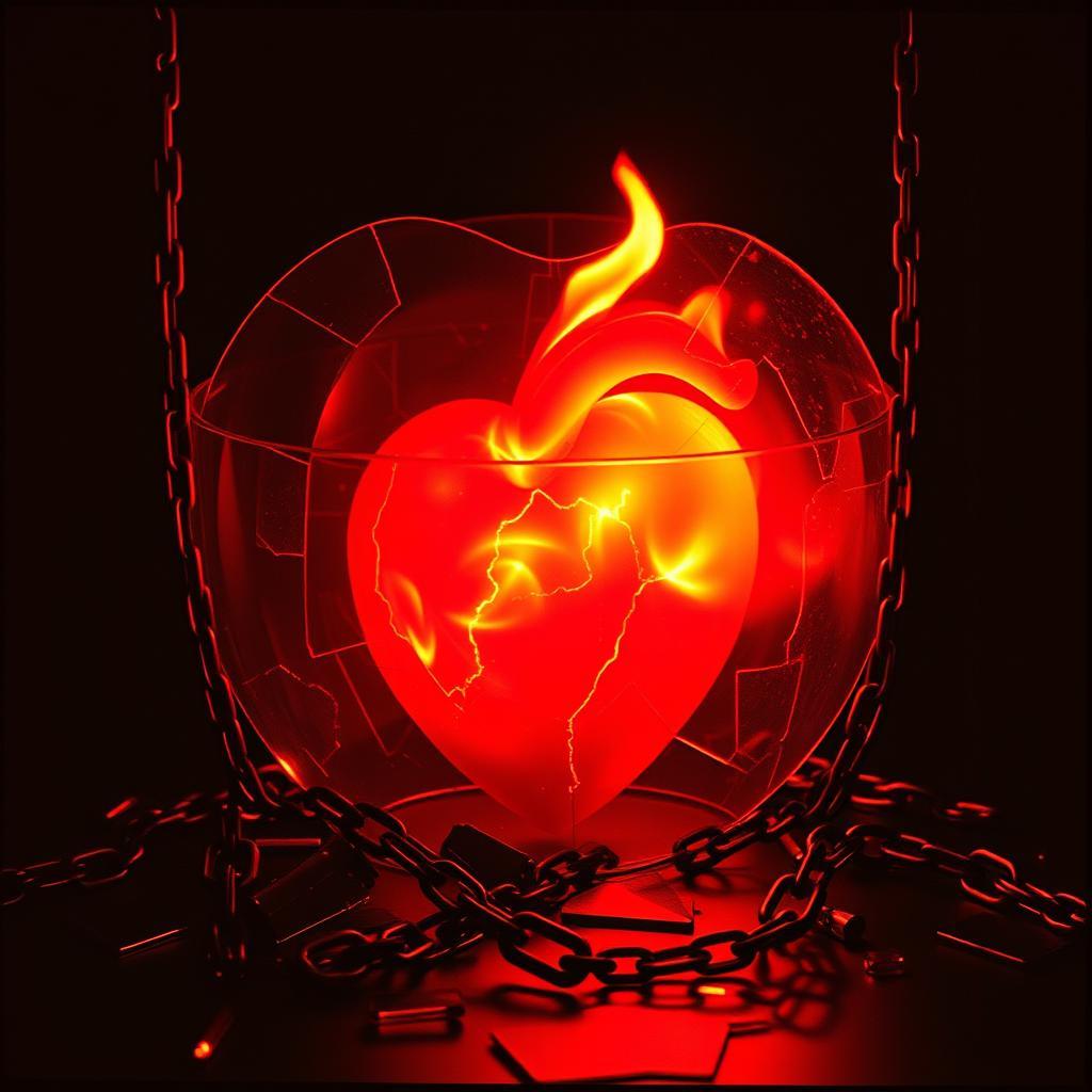 Heart Beats Harder by VJ the AiMan — cover artwork