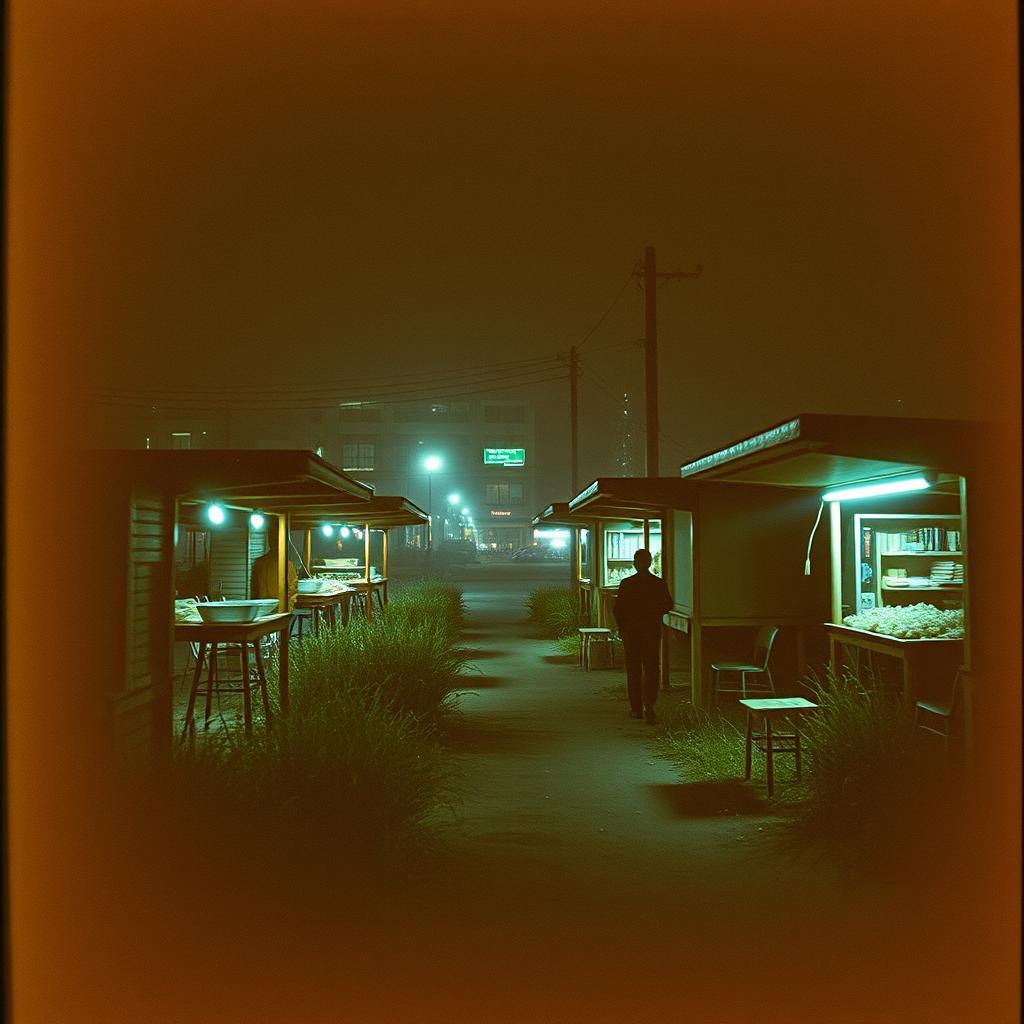 Abandoned Market Dreams by VJ the AiMan — cover artwork