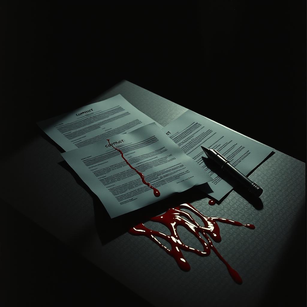 Signed in Blood by VJ the AiMan — cover artwork