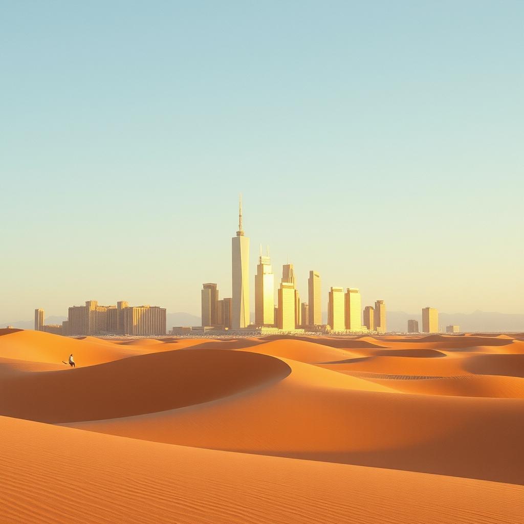 Built on Sand, Rising in Gold by VJ the AiMan — cover artwork