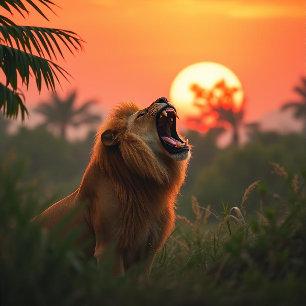 Lion Mode by VJ the AiMan — cover artwork