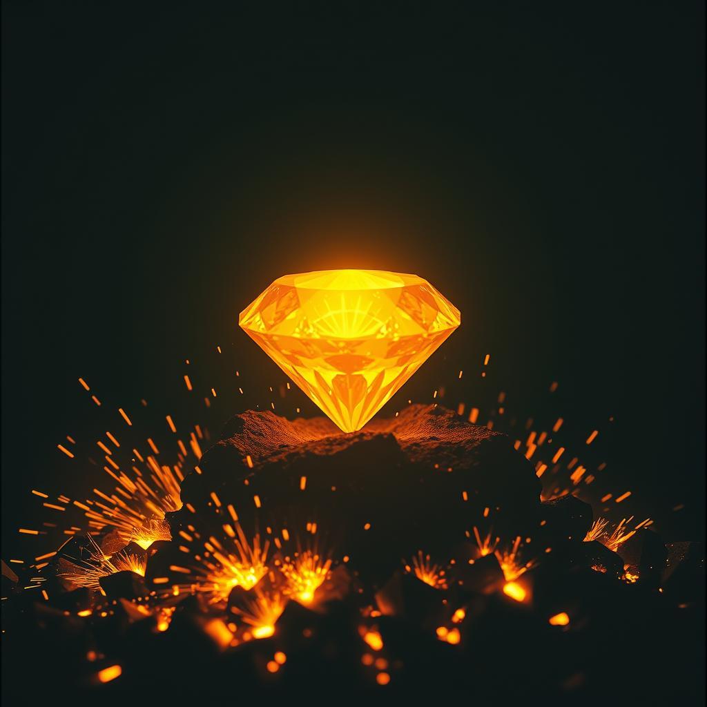 Pressure Creates Diamonds by VJ the AiMan — cover artwork
