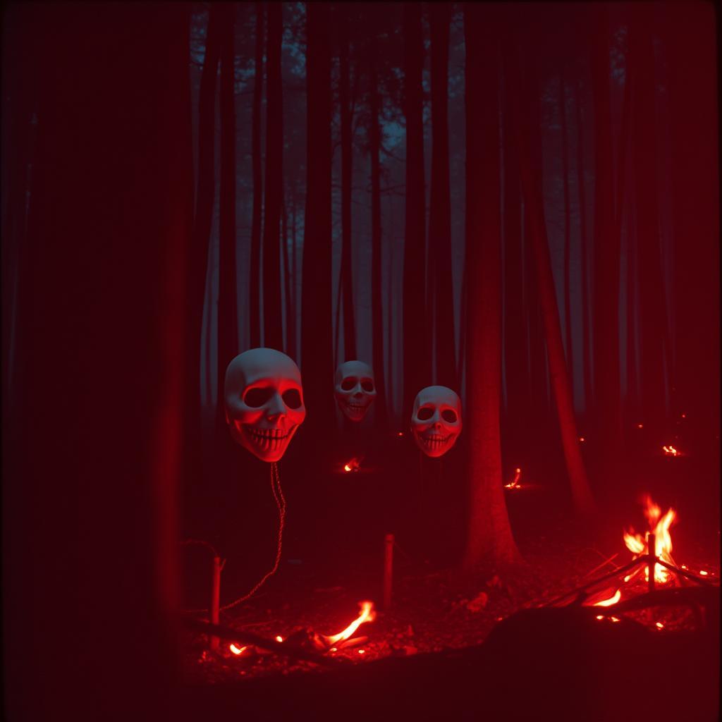 어떤 가면도 버티지 못한다 (No Mask Survives) by VJ the AiMan — cover artwork
