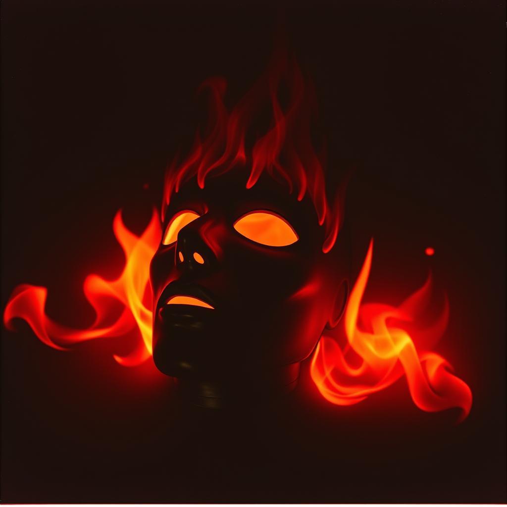 कोई नक़ाब नहीं बचता (No Mask Survives) by VJ the AiMan — cover artwork