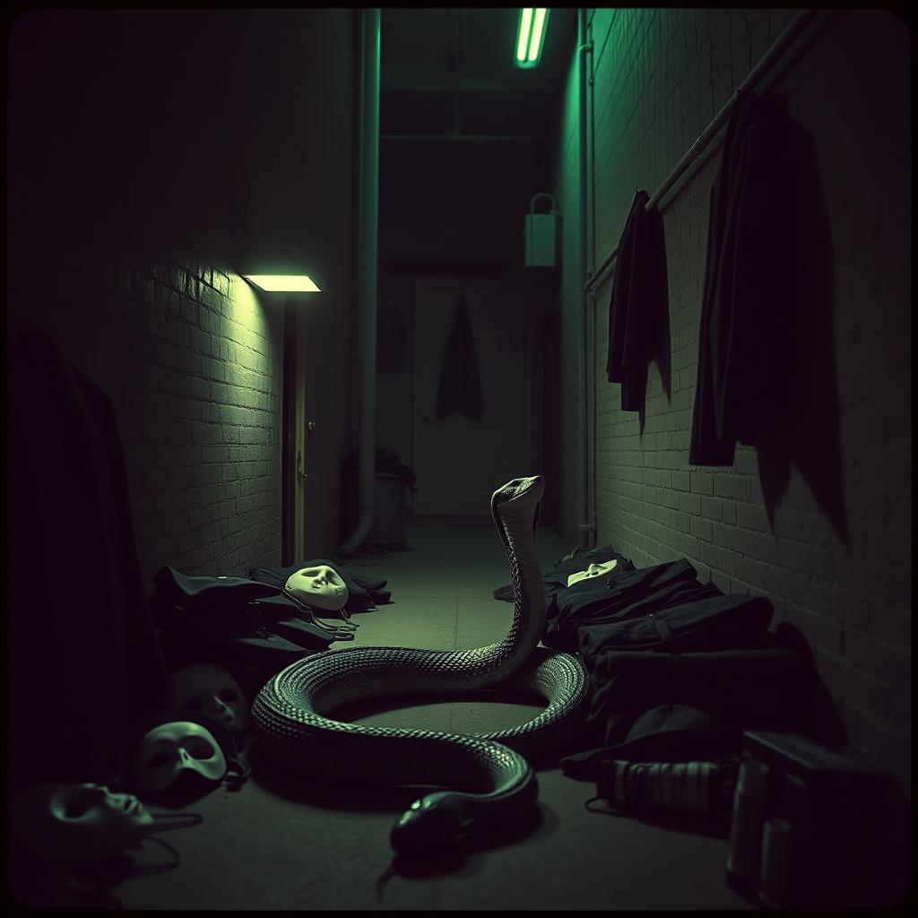 Snakes Don’t Change — They Shed by VJ the AiMan — cover artwork