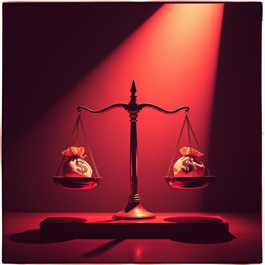 Justice Isn’t Blind, It’s Priced by VJ the AiMan — cover artwork