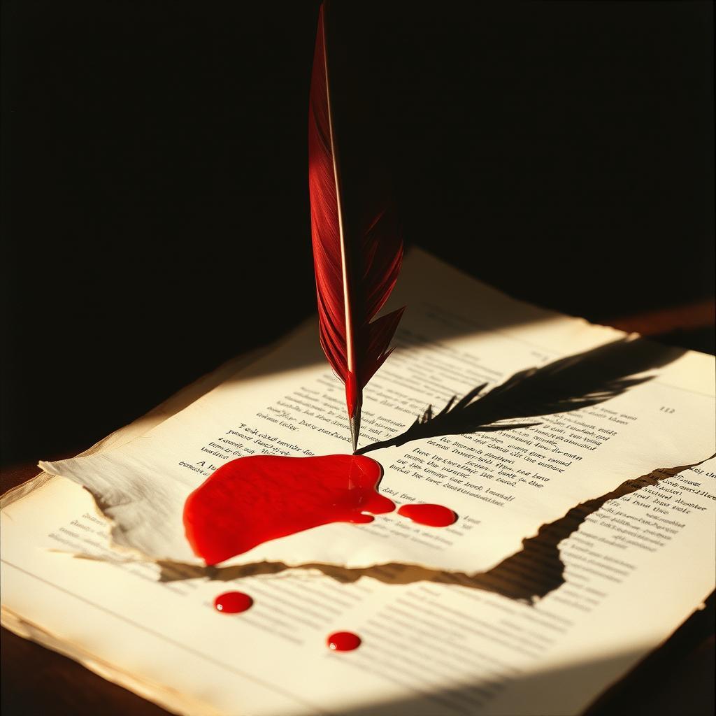 Blood in My Ink by VJ the AiMan — cover artwork