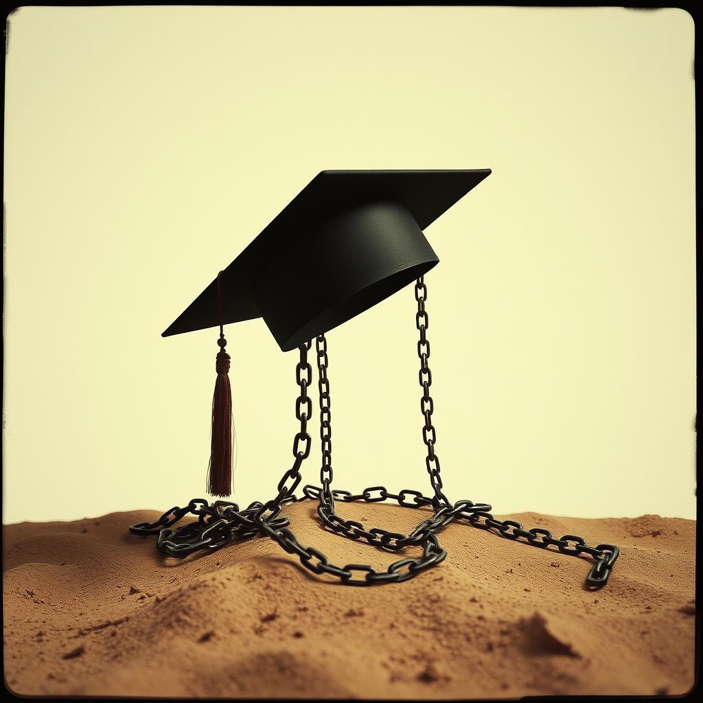 Degrees or Debts? by VJ the AiMan — cover artwork