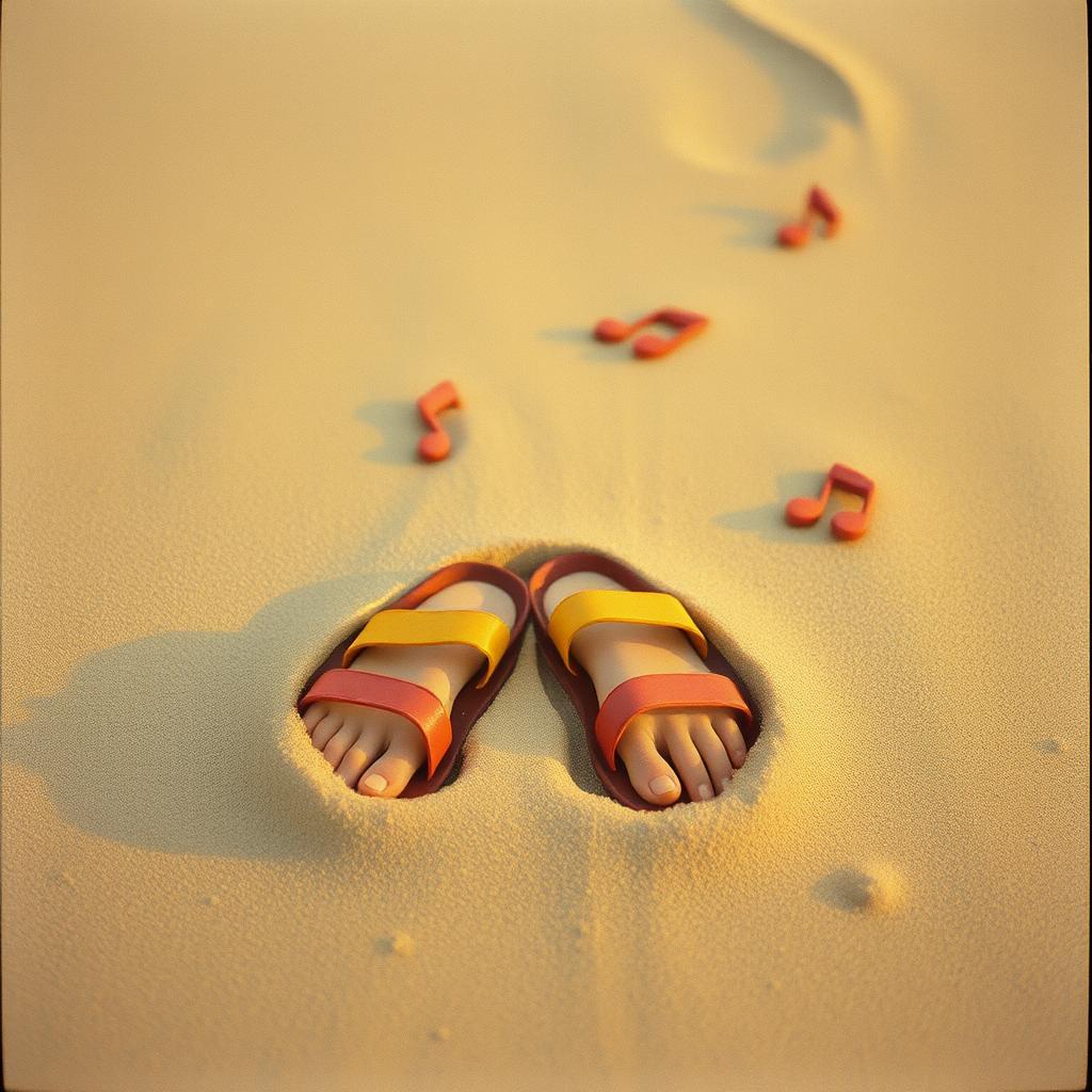 Barefoot on Beats by VJ the AiMan — cover artwork