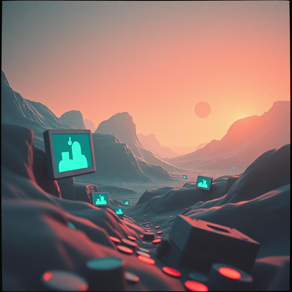 Crypto Dreams, Scam Screens by VJ the AiMan — cover artwork