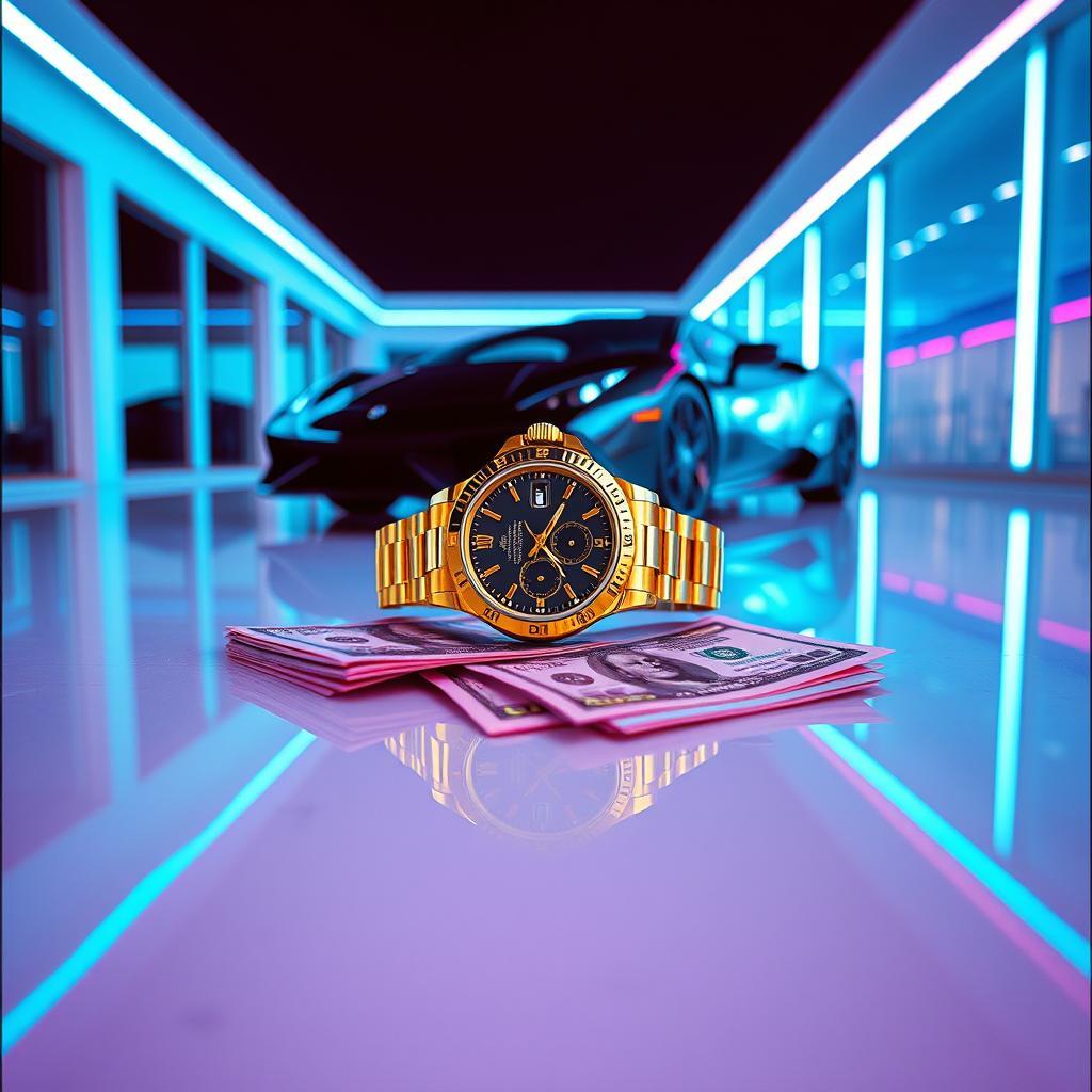 Fake Millionaire Flex by VJ the AiMan — cover artwork