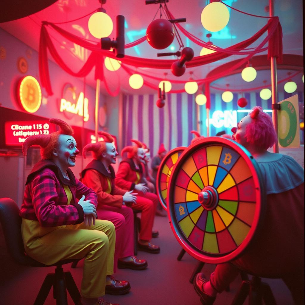 Crypto Clowns by VJ the AiMan — cover artwork