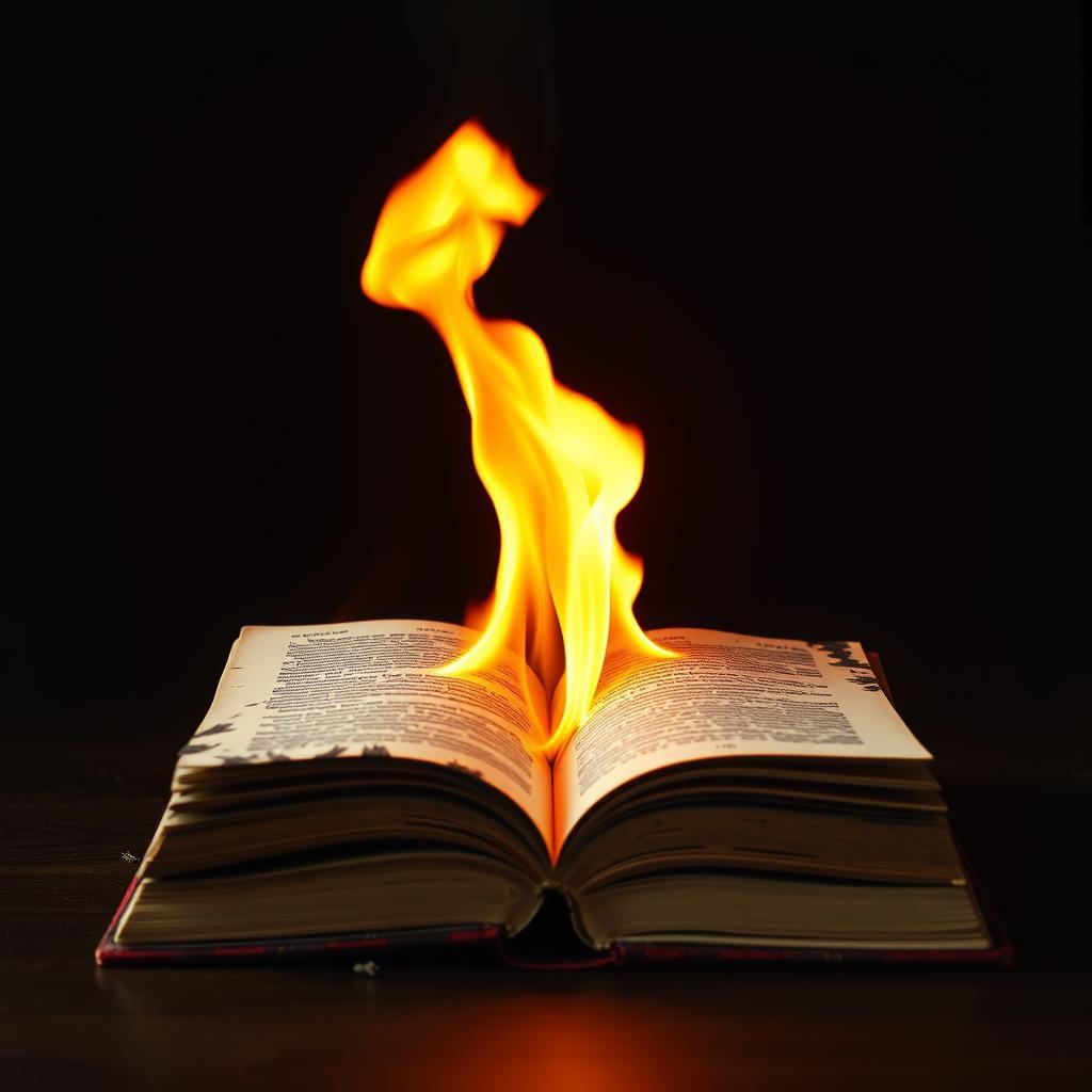 Burnt Pages, Unshaken Spirit by VJ the AiMan — cover artwork